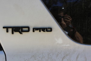 2015 Toyota TRD Pro Badge