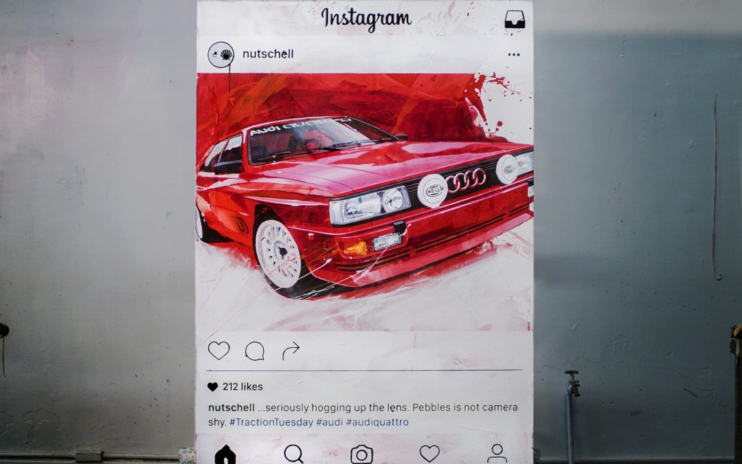 Audi Transforms Five Instagram Posts Into Stunning Works of Art