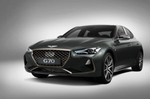 Genesis G70 front angle