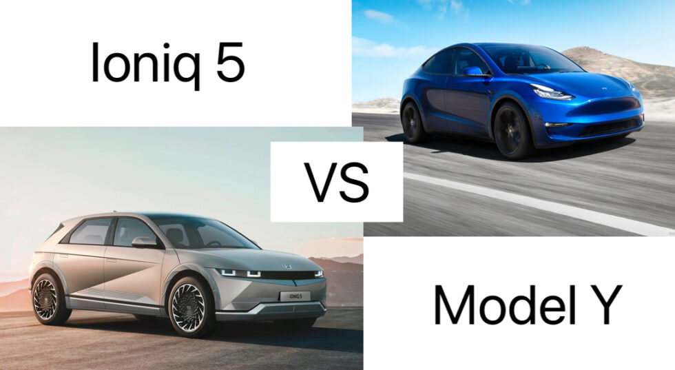 2022 Hyundai Ioniq 5 vs. Tesla Model Y Comparison MilesPerHr